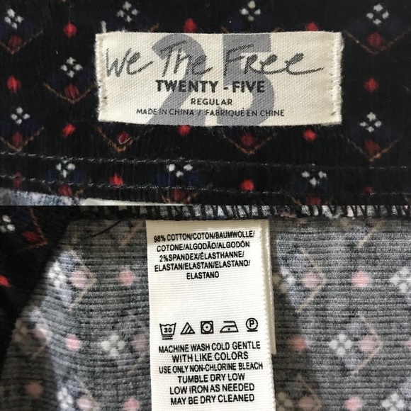 Free People Joanie Patterned Corduroy Mini Skirt - Picture 6 of 8